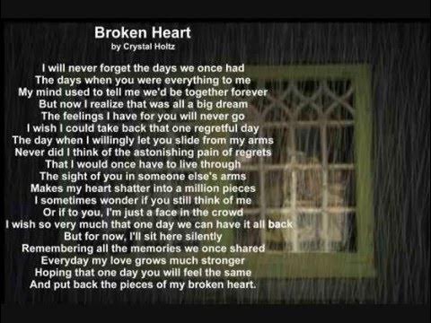 Текст песни my and my broken heart. Un break heart ноты для фортепиано. The remedy for a broken heart текст. Broken heart слова песни. Poems broken love.