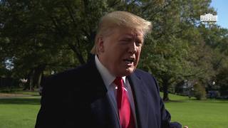 11/03/19: President Trump Delivers Remarks Upon Arrival