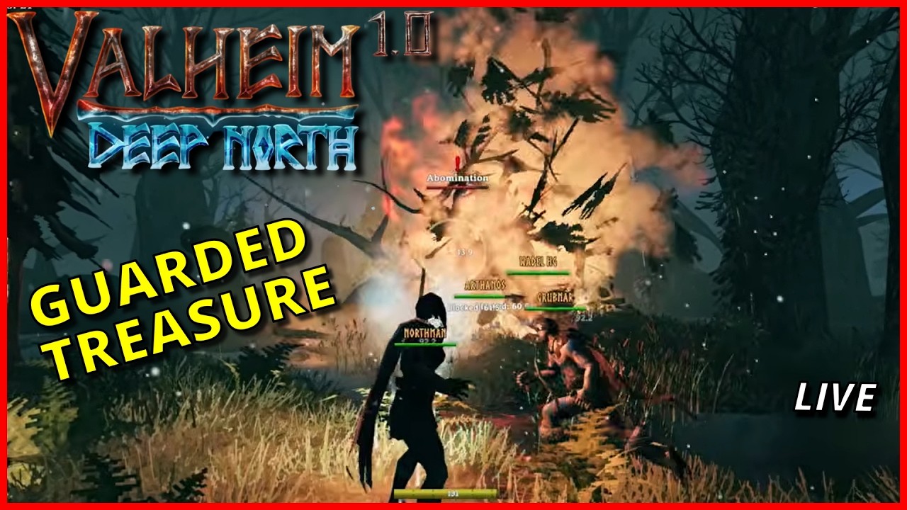 Search for the SECRET VAULT! | Happy Gamers | Valheim