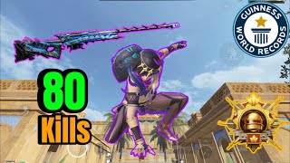 Wow!! 80 Kills In 3 Matches  My Faster Aggressive GamePlay With AWM/AMR❤ | PUBG MOBILE |