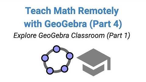 Teach Math Remotely with GeoGebra Part 4 with Tim & Chris 11am PST