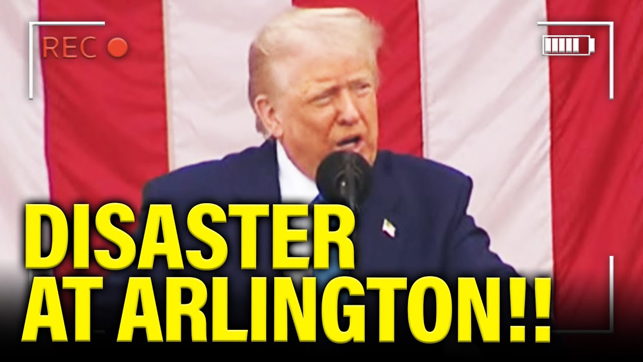 Trump gives DISASTER Speech leaving ARLINGTON SHOCKED