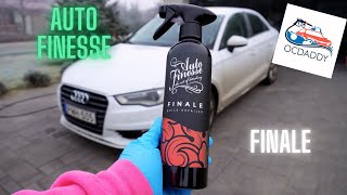 Auto Finesse Finale (quick detailer) review