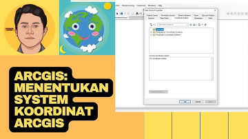 ARCGIS: Cara Menentukan Koordinat Pada Arcgis || Geografer Ganteng
