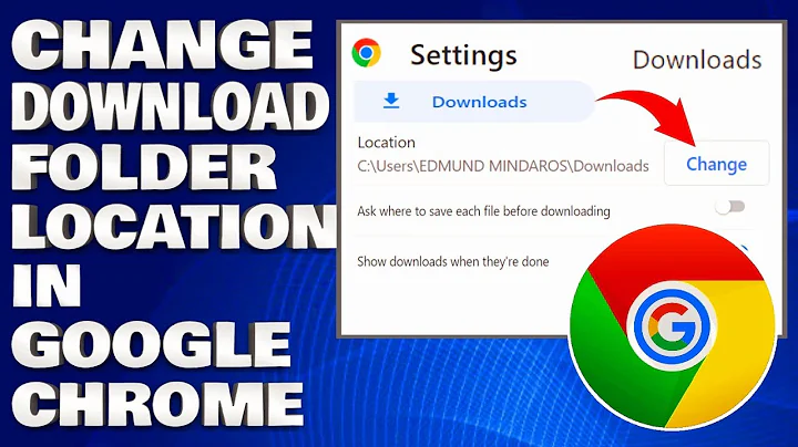 How To Change The Default Download Folder Location in Google Chrome [Guide]