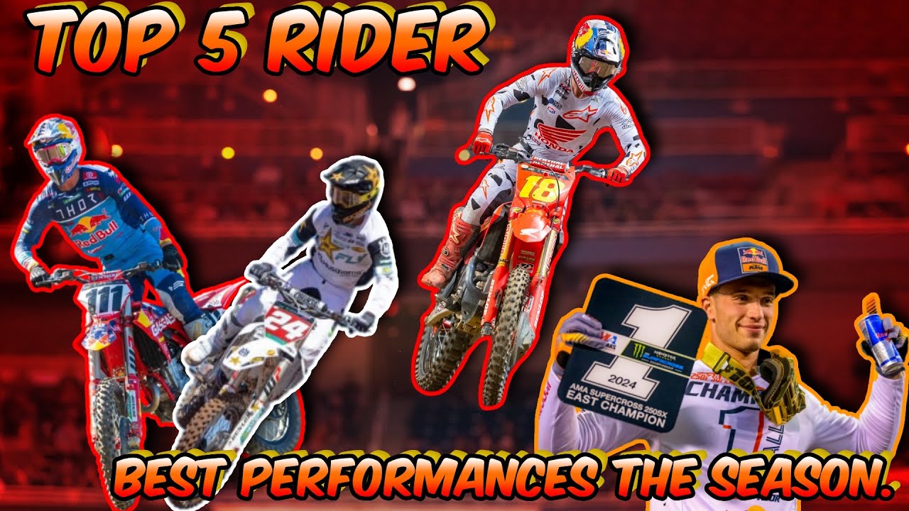 Top 5 Rider Performances from Throughout The Best This Season | AMA ...