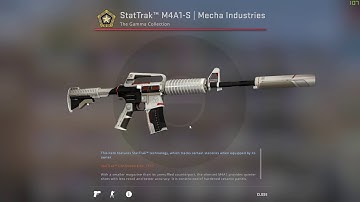 CSGO StatTrak™ M4A1-S | Mecha Industries Factory New Counter Strike Global Offensive
