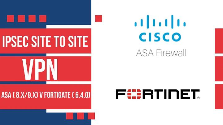 Konfigurasi IPSEC VPN Site-to-Site Between CISCO ASA ( 8.X/9.X) Fortigate ( 6.4.0)