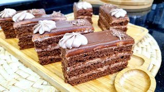 مطبخ ام وليد / طرونش شوكولا🍫 باسهل جنواز و طريقة تقطيع محترفة ، بنة تحفة 😋.