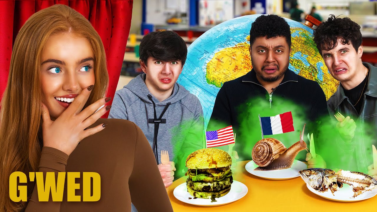 EATING SCHOOL LUNCHES FROM AROUND THE WORLD