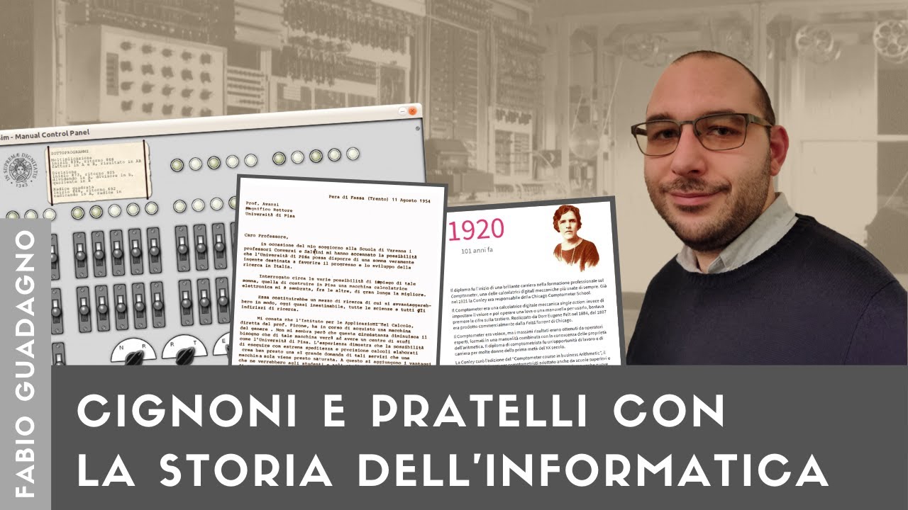 4 log con Giovanni A. Cignoni e Nicolò Pratelli, si parla di storia dell'informatica