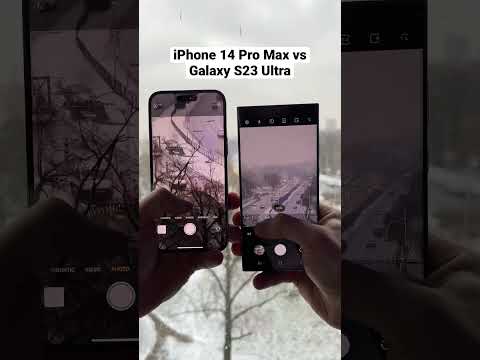 Zoom Galaxy S23 Ultra vs iPhone 14 Pro Max