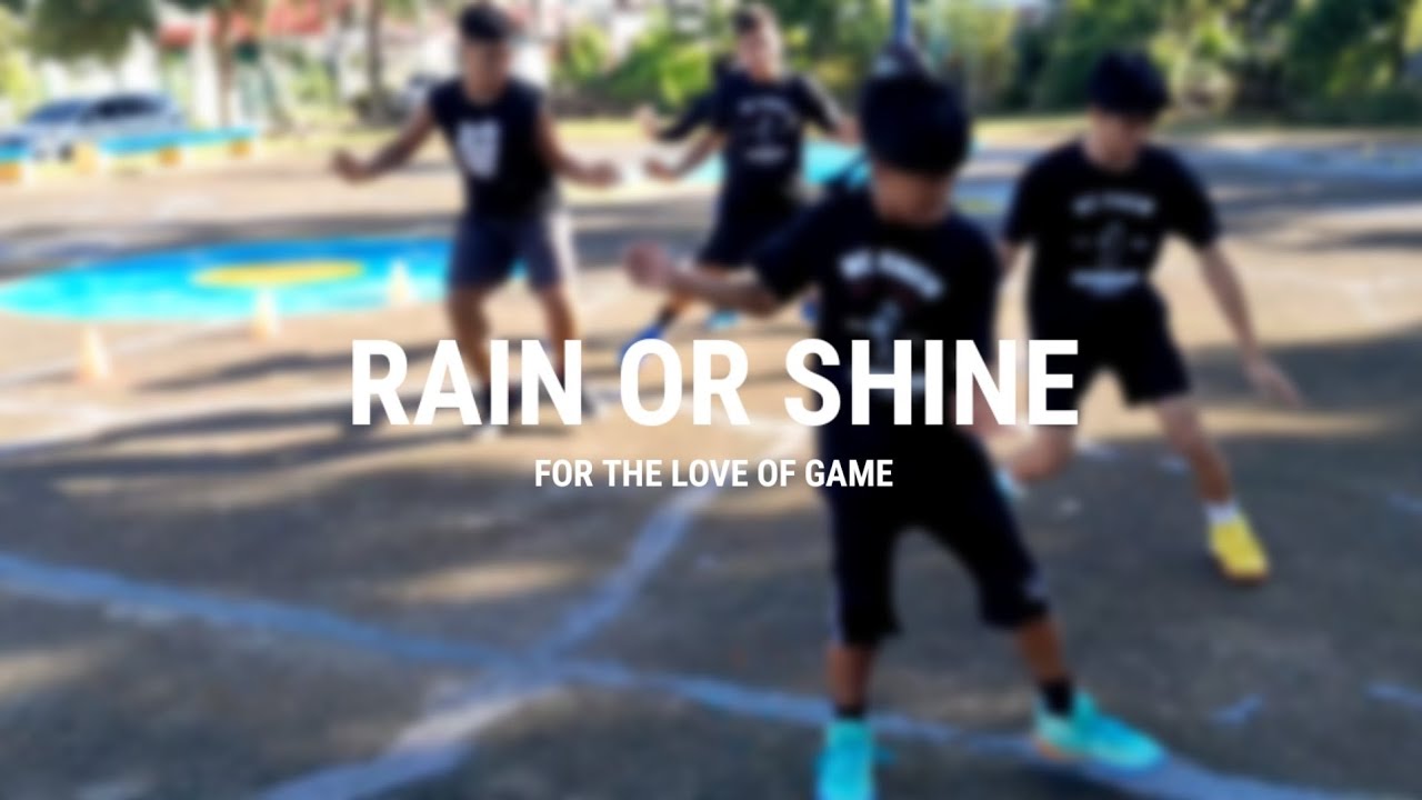 Wet Ground Can't Stop Us From Hooping 🏀🖤 (Shoutouts at the end of the