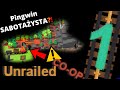 Trójka graczy = 3x więcej chaosu🚂🔥 | Unrailed Coop odc.1 🎮