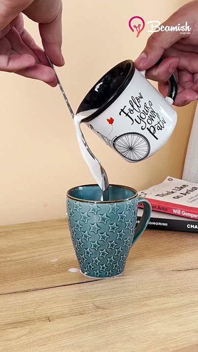 Pour properly with this spoon hack! #easypour #clever #spoontrick