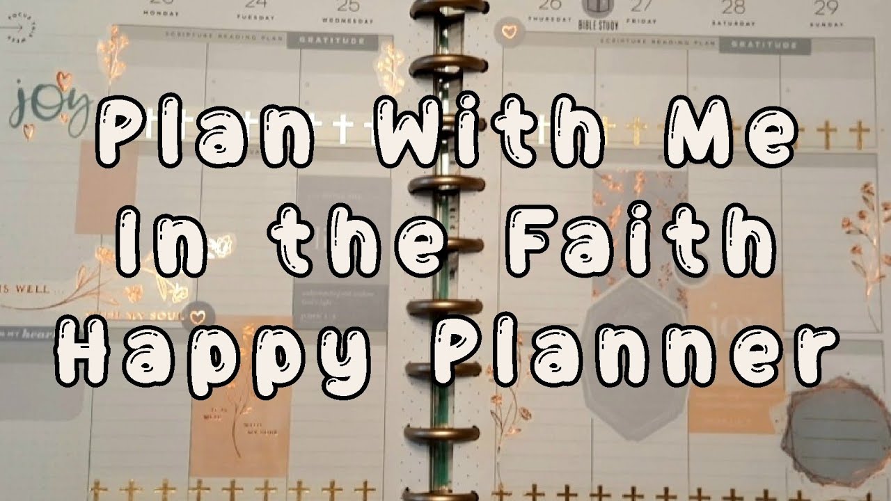 Plan With Me January 23rd-January 29th 2023