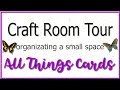 2020-06 Craft Room Tour - organizing a small space