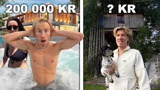 VI BOR PÅ SVERIGES DYRASTE VS BILLIGASTE AIRBNB