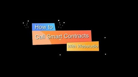 Webstudio Tutorial:  Smart Contract Form
