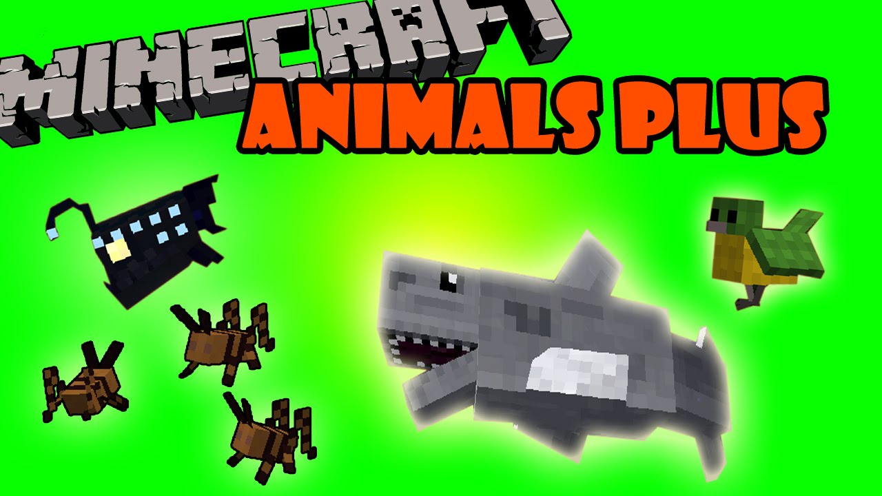 ANIMALS PLUS MOD - Animales para Minecraft! - Minecraft ...