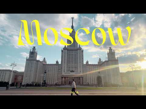 Moscow Travel Vlog 🇷🇺 Red Square, Moscow State University, GUM, Parks & Classic Russian Food