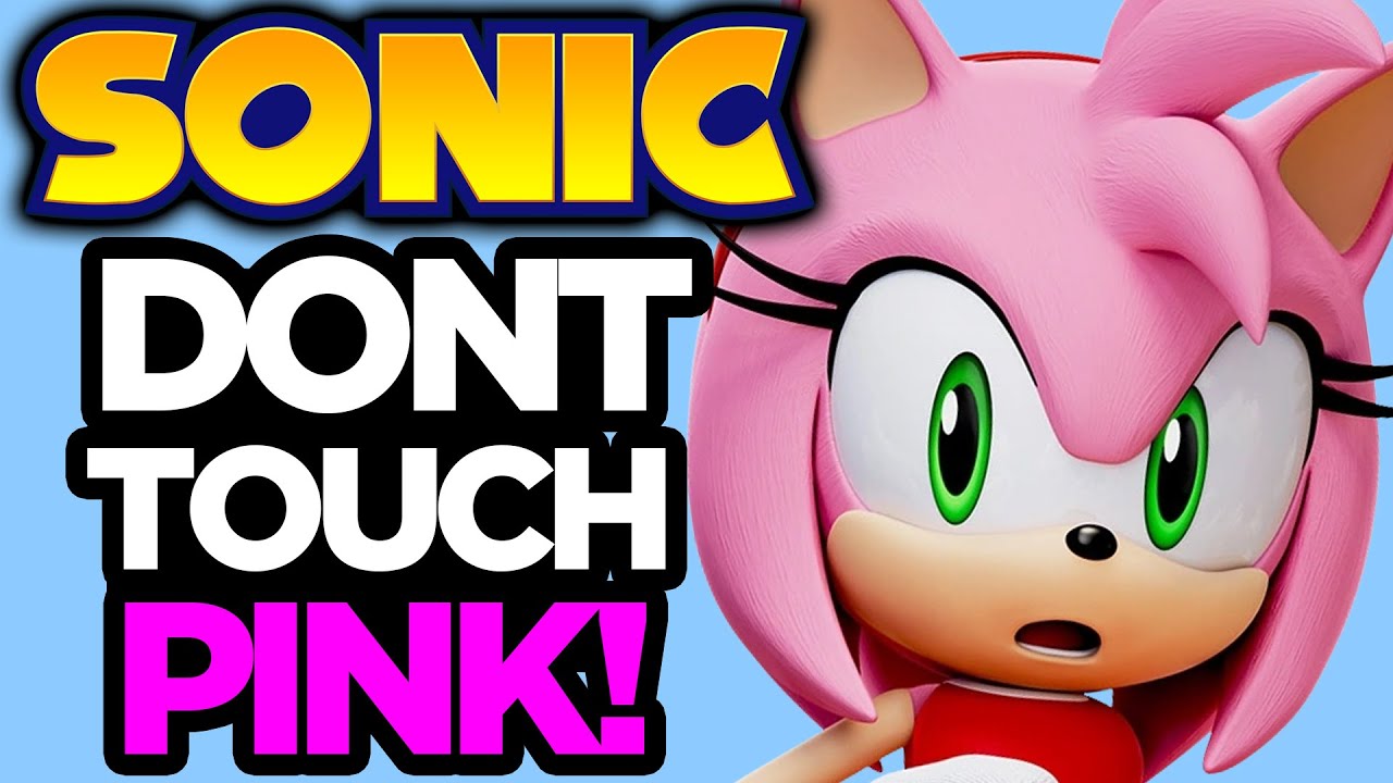 EVERY SONIC GAME: Don't Touch the Color Pink Challenge! 