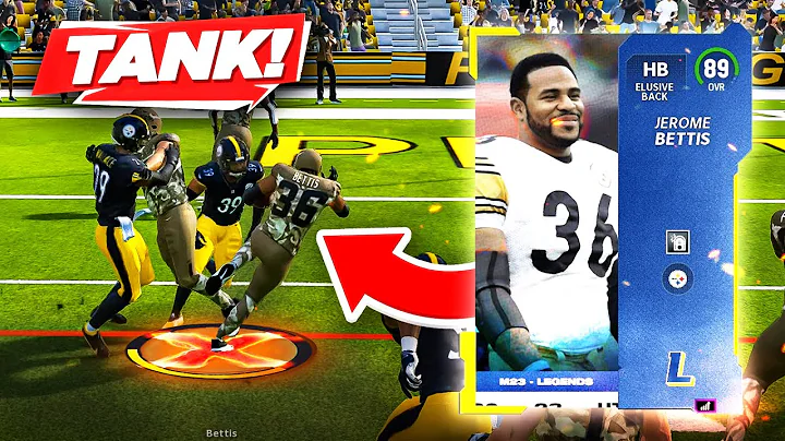 JEROME BETTIS IS A TANK! *INSANE* Madden 23 Gameplay