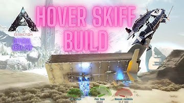 Finally Crafted A Skiff | Best Skiff Build  | Ark Survival Official Xbox PVP