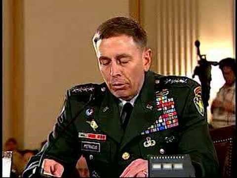 General David Petraeus opening statement