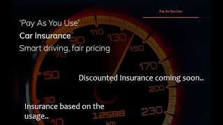 #insurance #usagebased #payperkm #discount Pay as you drive - Insurance based on KM driven