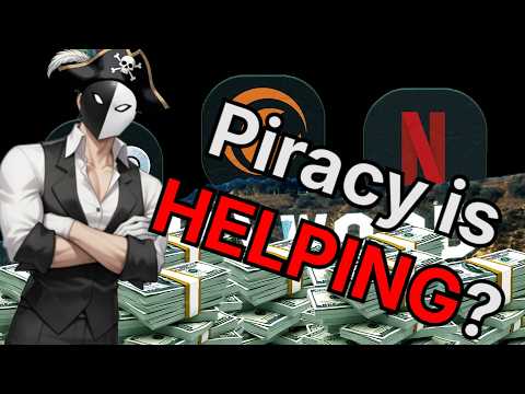 How Piracy Secretly Helps the Entertainment Industry (Steam, Crunchyroll & More) - Vtuber Reaction