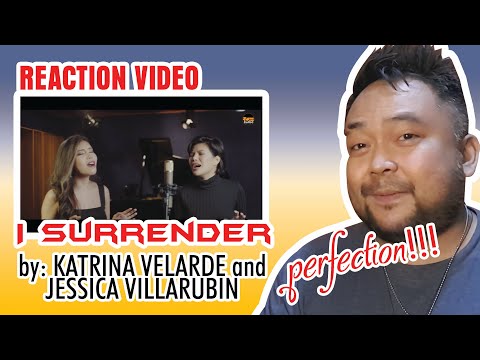 VLOG 64 | I SURRENDER (cover by Katrina Velarde & Jessica Villarubin) - REACTION VIDEO