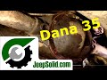 Differential fluid change: Jeep wrangler Dana 35 differential fluid