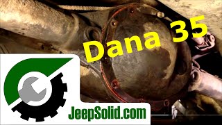 Differential Fluid Change Jeep Wrangler Dana 35 Differential Fluid