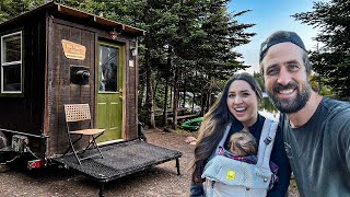 Camping Off Grid in our Cabin on Wheels | Deep in the Northwoods