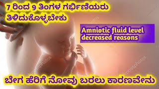 7 to 9 month ಗರ್ಭಿಣಿಯರು ತಿಳಿದುಕೊಳ್ಳಲೇಬೇಕು I Early delivery pain reasons l 7 to 9 months pregnency