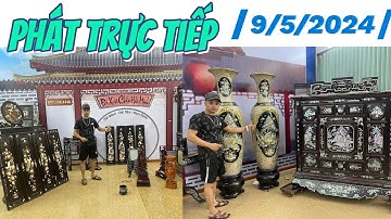 9/5/2024 tủ thờ, lục bình khảm ốc, tủ bẩy đồ, tủ áo, bàn ghế ăn đĩa gỗ trắc cẩn ngà, khay trà