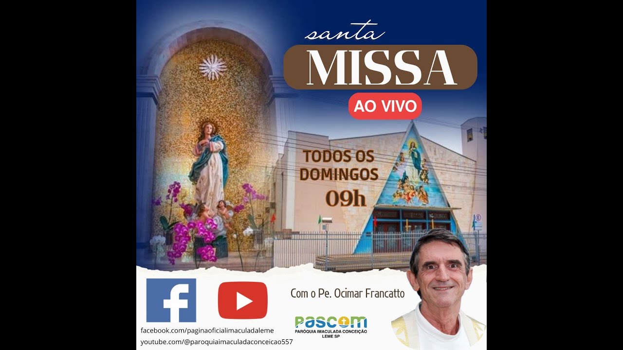 SANTA MISSA AO VIVO com Padre Ocimar Francatto | 14/12/2025