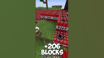 1 TNT 🧨 per Subscriber in Minecraft, Day 946 #minecraft #minecraftshorts