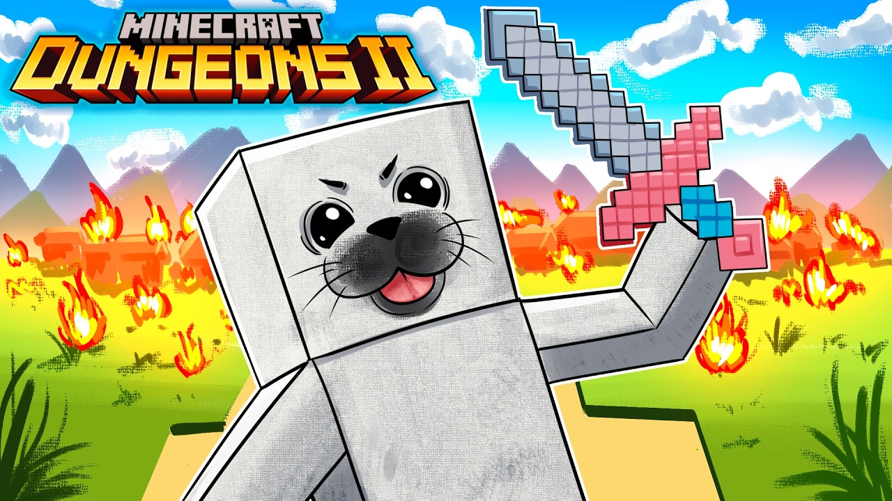 THESE PILLAGERS CANT STOP ME!! | Minecraft Dungeons 2 (Part 1)