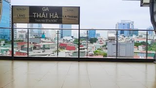 ハノイメトロ車窓(03)Thái Hà駅→(04)Láng駅