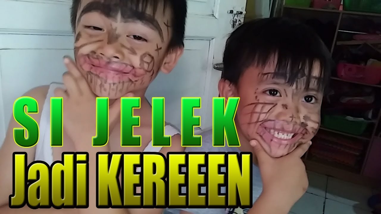 Video Lucu Anak dari Jelek jadi Keren, Kreatif Nih (Syakha & Ergi