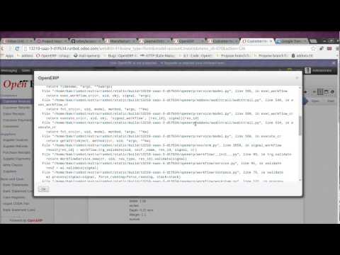 error while validate invoice