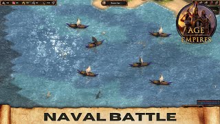Age Of Empires Definitive Edition - NAVAL BATTLE (Hardest) screenshot 1