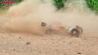 Vrx-2E 18 Scale 4Wd Off-Road Electric Rc Buggy 2.4G Brushless High Speed Rtr