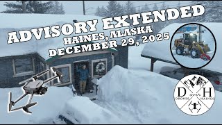 Extended Storm Warning - More Snow! - December 29, 2025 - Haines, Alaska