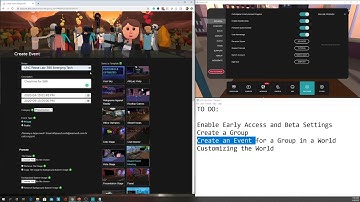 Tutorial: Setting up VR Classroom in AltspaceVR