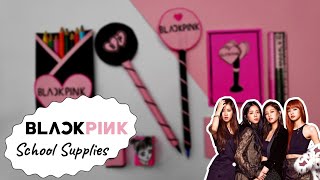 Diy Blackpink School Supplies Diy School Supplies Paper Craft Easy Back To School Crafts Easy