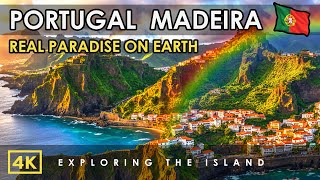 Madeira, Portugal  THE MOST BEAUTIFUL ISLAND IN THE WORLD  Most beautiful village in Portugal 4K