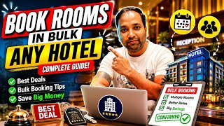 Booking Large Hotel Rooms In Bulk Made Easy| Hotel Group Booking
